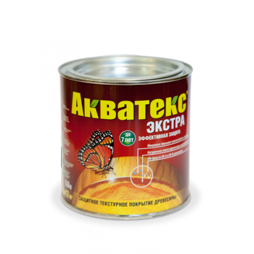 АКВАТЕКС-ЭКСТРА текстурн.ОРЕХ 0,8л