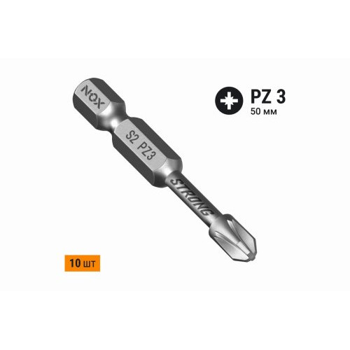 Бита torsion E6,3 Pz3 50мм STRONG 330350