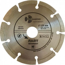 Диск алм.125х22.2 сух/вл/рез.сегм.TRIO DIAMOND SEGMENT ЛАЙТ 410125 кирпич/бетон