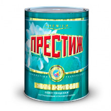 Эмаль ПРЕСТИЖ акрил.Серая 0,9кг ПОЛУГЛЯНЦЕВАЯ