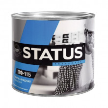 Эмаль STATUS ПФ-115 черная 1,8кг