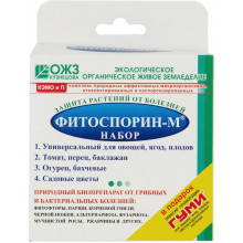 Фитоспорин-М 30г от БОЛЕЗНЕЙ ЗАС Россия
