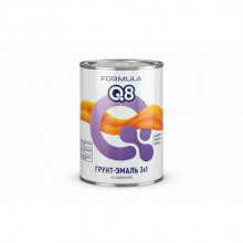 Грунт-Эмаль ПРЕСТИЖ FORMULA Q8 (3в1) Коричневая 0,8л ПО РЖАВЧИНЕ