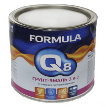 Грунт-Эмаль ПРЕСТИЖ FORMULA Q8 (3в1) Вишня 0,8л ПО РЖАВЧИНЕ