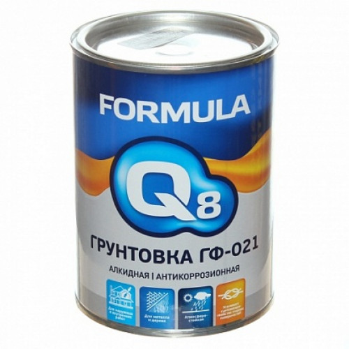 Грунт ГФ-021 серый 1,9кг ПРЕСТИЖ FORMULA Q8