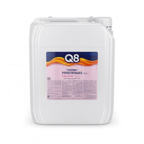 Грунтовка воднодисперсионная, акриловая, Formula Q8, проникающая, 10 л	 205542