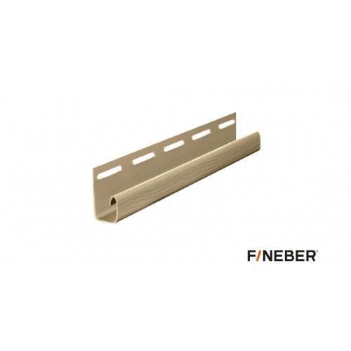J-профиль 3,05м бежевый Fineber