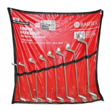 Набор ключей накидных BARTEX 6-22 8шт CrV М80 с169995