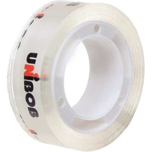 Скотч канц.ПРОЗРАЧНЫЙ 15ммх20м 4шт UNIBOB 214964