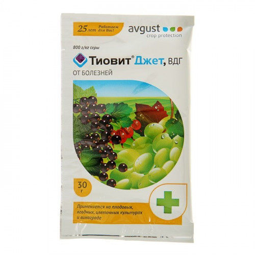 Тиовит Джет 30г от комплекса болезней