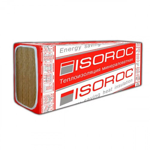 Утеплитель ISOROC Изолайт 50мм 1000х600 (4,8м2/0,24м3) пл.50