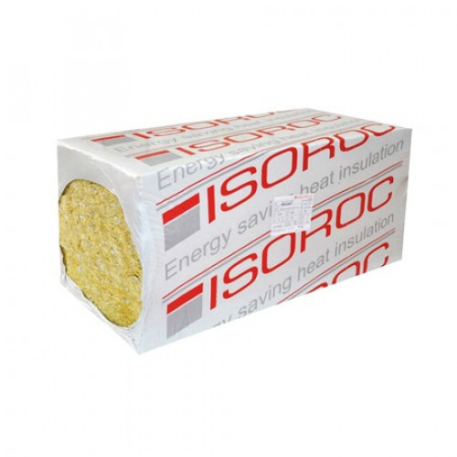 Утеплитель ISOROC Изолайт Л 50мм 1000х600 (4,8м2/0,24м3) пл.40