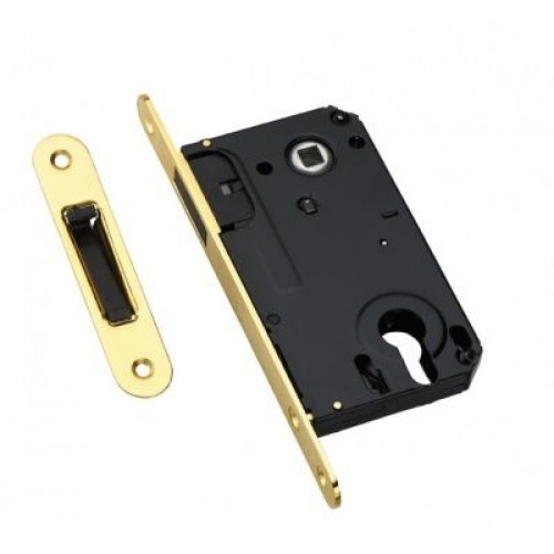 Защелка врез. магн. под ключ. цилиндр ADDEN BAU KEY MAG 5085 (GOLD)