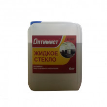 Жидкое стекло 6кг ОПТИМИСТ К507
