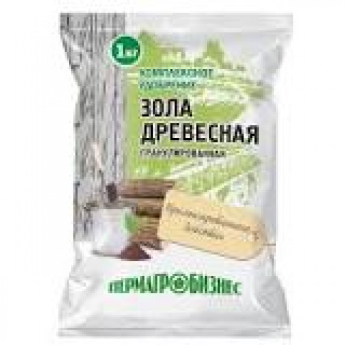 Зола древесная 1 кг универсальное удобрение